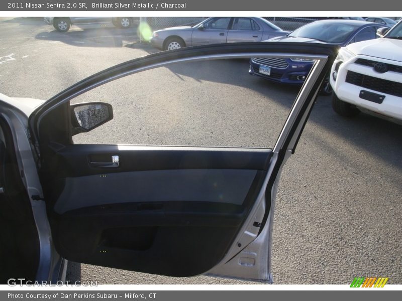 Brilliant Silver Metallic / Charcoal 2011 Nissan Sentra 2.0 SR