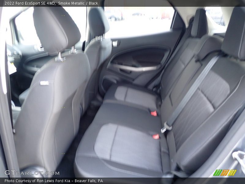 Smoke Metallic / Black 2022 Ford EcoSport SE 4WD