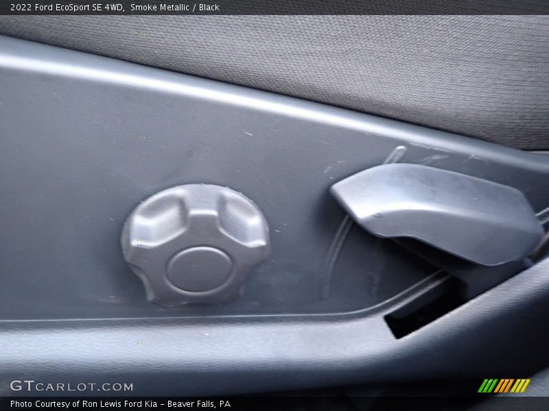 Smoke Metallic / Black 2022 Ford EcoSport SE 4WD