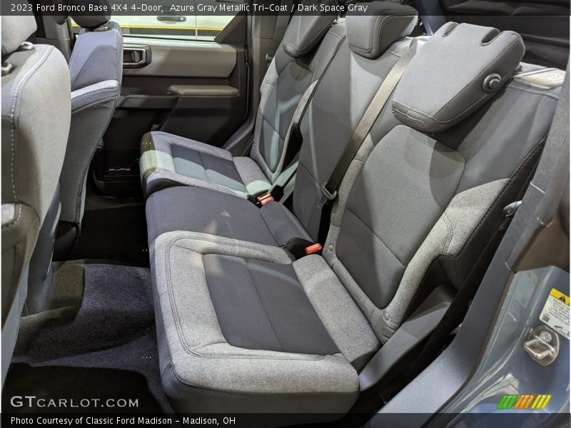 Rear Seat of 2023 Bronco Base 4X4 4-Door