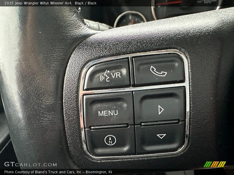 Black / Black 2015 Jeep Wrangler Willys Wheeler 4x4