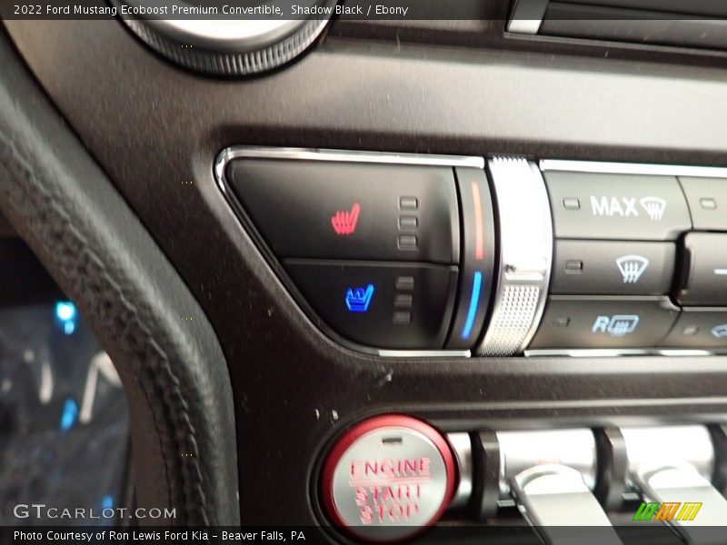 Shadow Black / Ebony 2022 Ford Mustang Ecoboost Premium Convertible