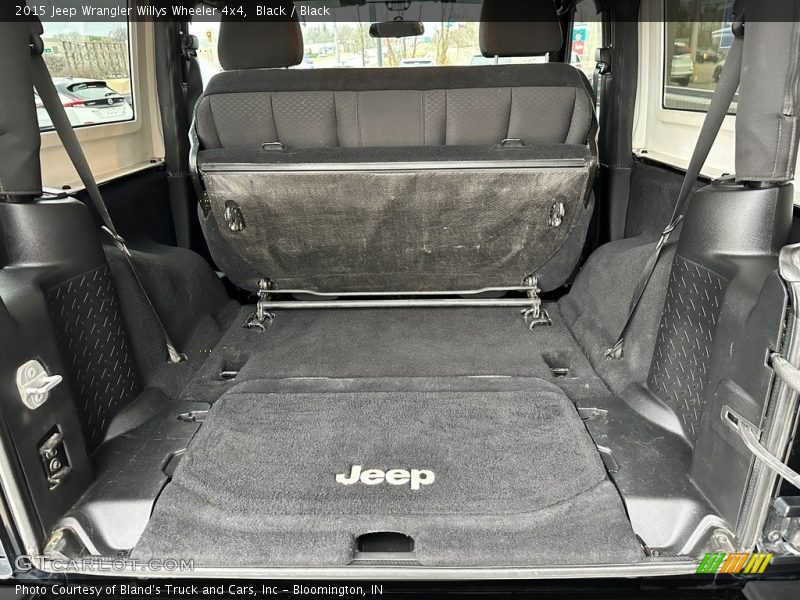 Black / Black 2015 Jeep Wrangler Willys Wheeler 4x4