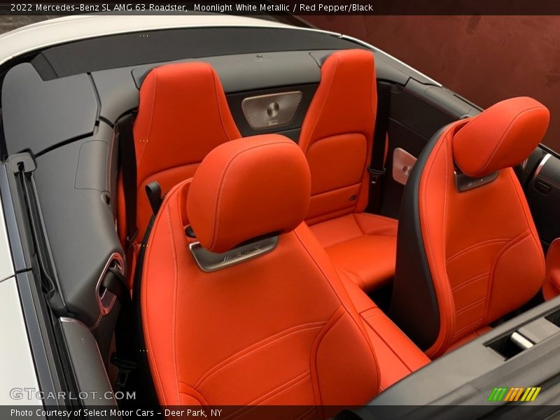 Front Seat of 2022 SL AMG 63 Roadster