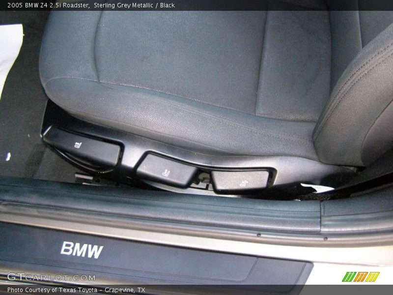 Sterling Grey Metallic / Black 2005 BMW Z4 2.5i Roadster