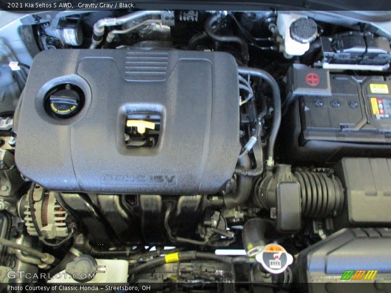 Gravity Gray / Black 2021 Kia Seltos S AWD