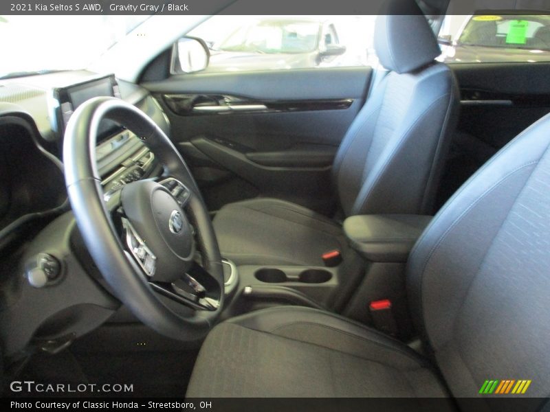 Gravity Gray / Black 2021 Kia Seltos S AWD