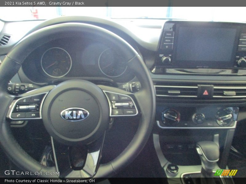 Gravity Gray / Black 2021 Kia Seltos S AWD