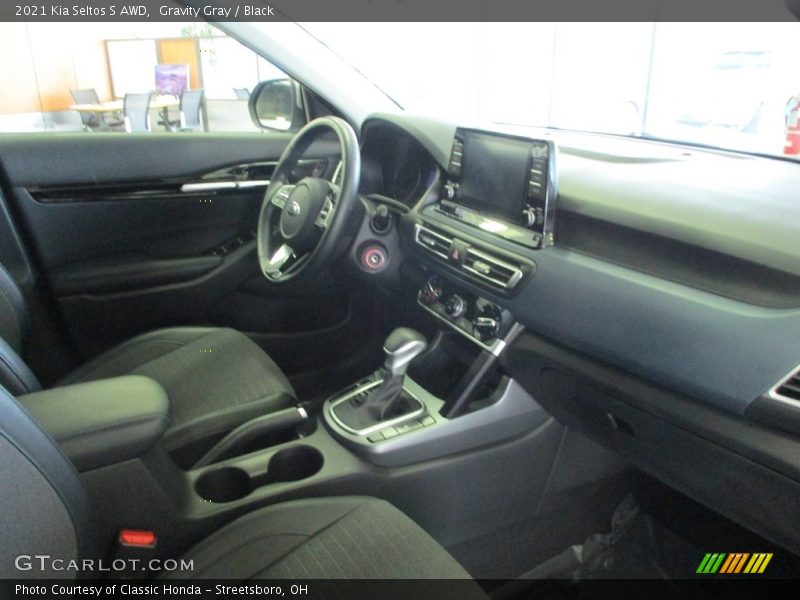 Gravity Gray / Black 2021 Kia Seltos S AWD