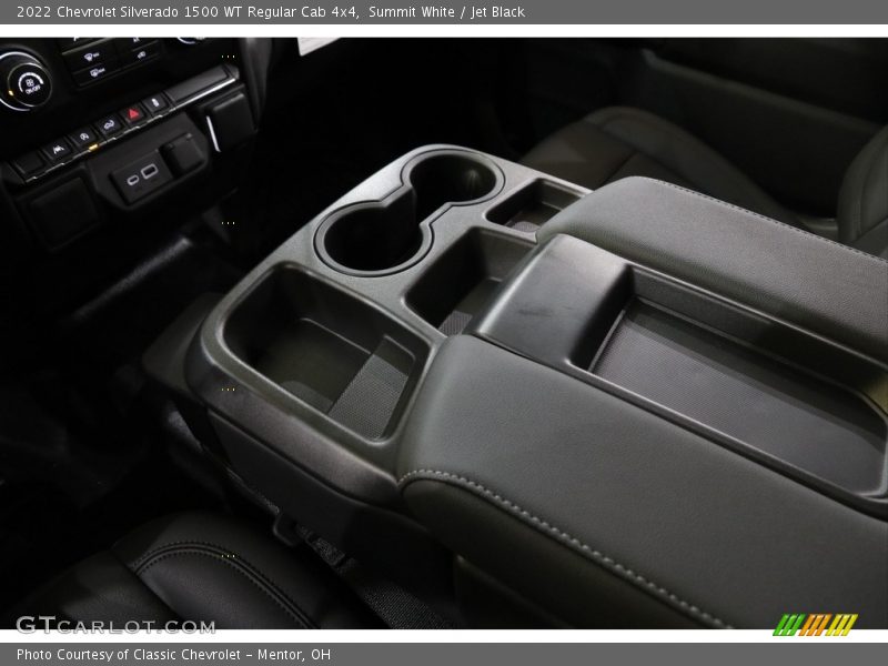Summit White / Jet Black 2022 Chevrolet Silverado 1500 WT Regular Cab 4x4
