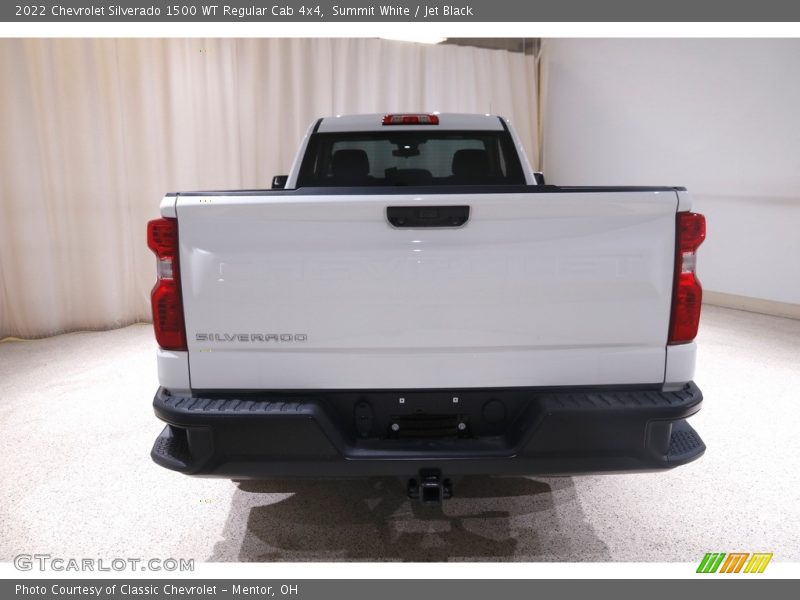 Summit White / Jet Black 2022 Chevrolet Silverado 1500 WT Regular Cab 4x4