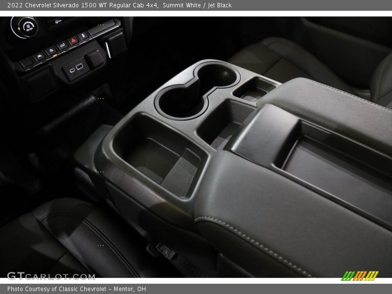 Summit White / Jet Black 2022 Chevrolet Silverado 1500 WT Regular Cab 4x4