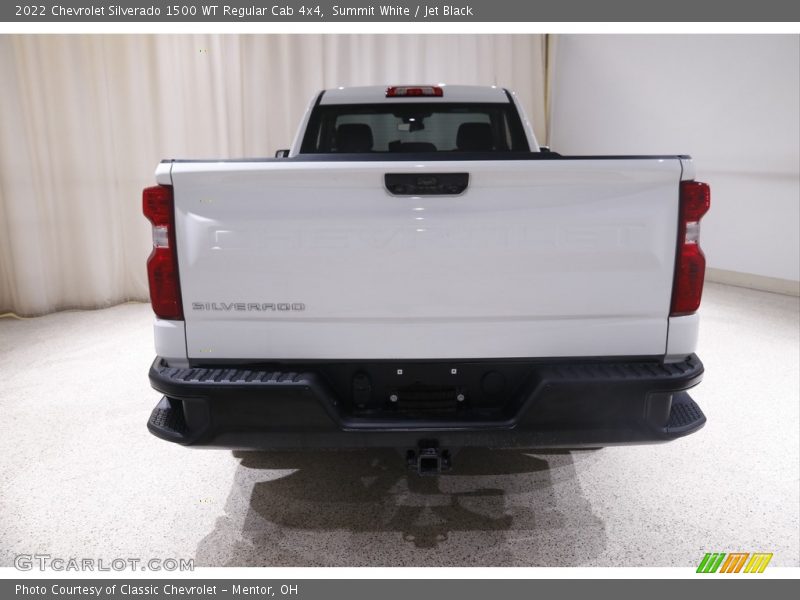 Summit White / Jet Black 2022 Chevrolet Silverado 1500 WT Regular Cab 4x4
