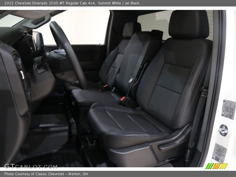 Front Seat of 2022 Silverado 1500 WT Regular Cab 4x4