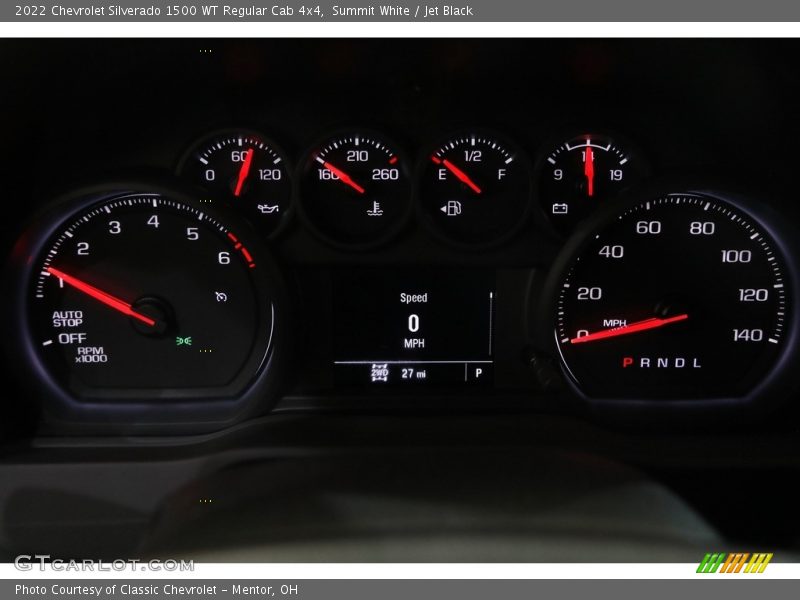  2022 Silverado 1500 WT Regular Cab 4x4 WT Regular Cab 4x4 Gauges