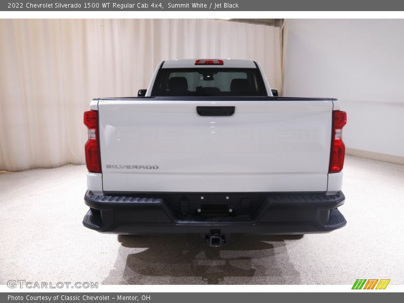 Summit White / Jet Black 2022 Chevrolet Silverado 1500 WT Regular Cab 4x4