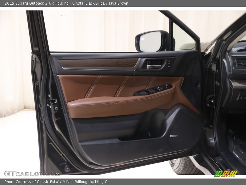 Crystal Black Silica / Java Brown 2019 Subaru Outback 3.6R Touring