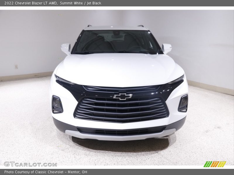 Summit White / Jet Black 2022 Chevrolet Blazer LT AWD