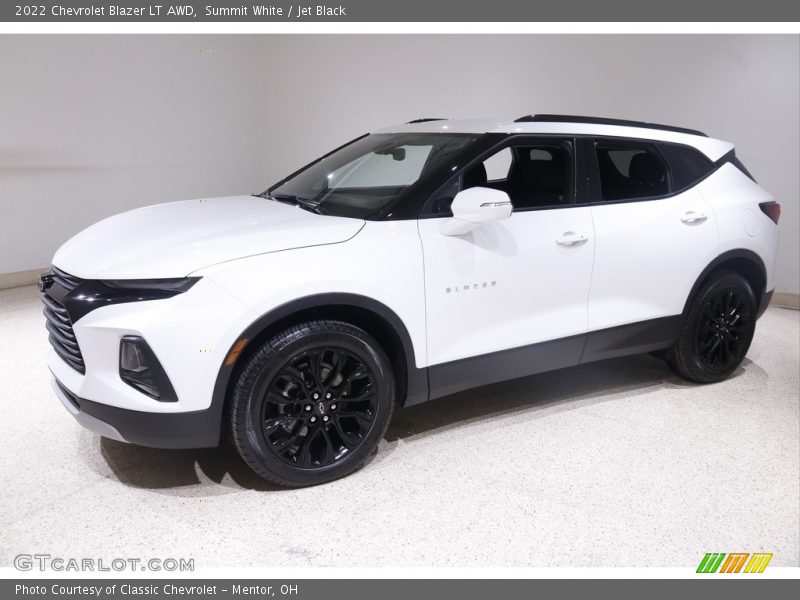 Summit White / Jet Black 2022 Chevrolet Blazer LT AWD