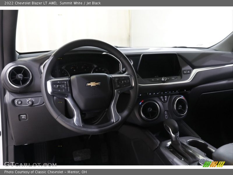 Summit White / Jet Black 2022 Chevrolet Blazer LT AWD