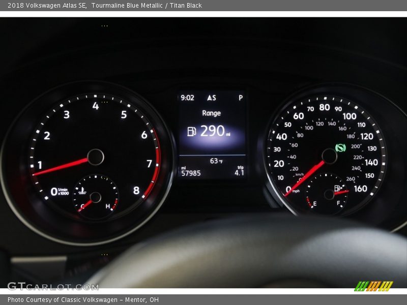  2018 Atlas SE SE Gauges