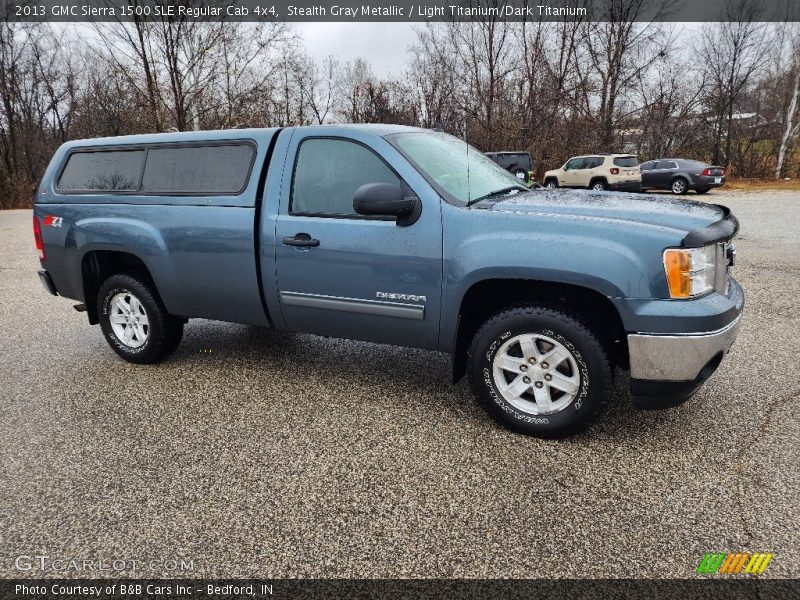  2013 Sierra 1500 SLE Regular Cab 4x4 Stealth Gray Metallic