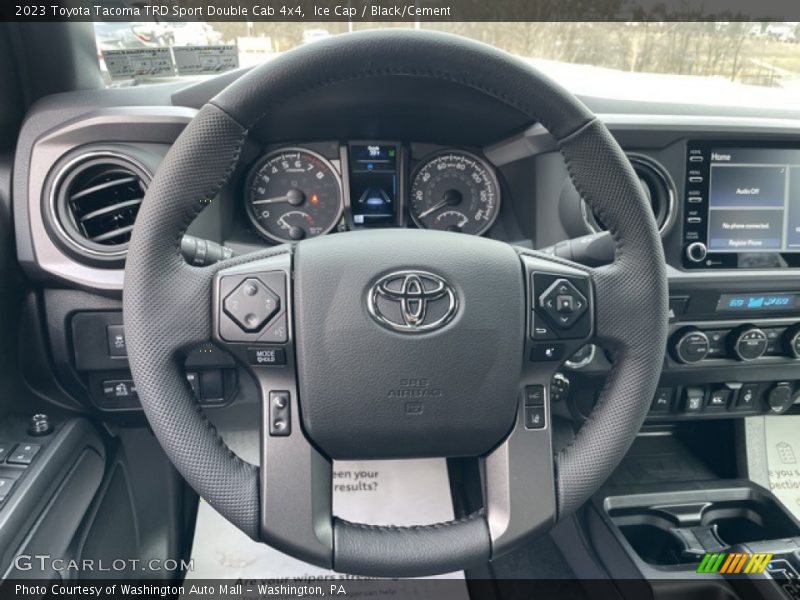 Ice Cap / Black/Cement 2023 Toyota Tacoma TRD Sport Double Cab 4x4