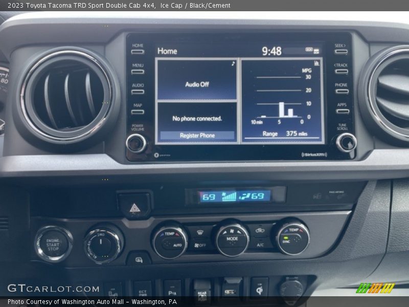 Ice Cap / Black/Cement 2023 Toyota Tacoma TRD Sport Double Cab 4x4