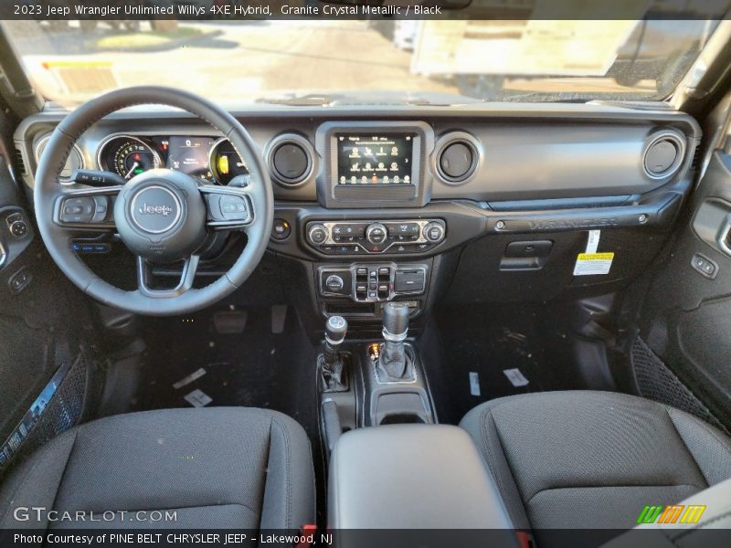 Granite Crystal Metallic / Black 2023 Jeep Wrangler Unlimited Willys 4XE Hybrid