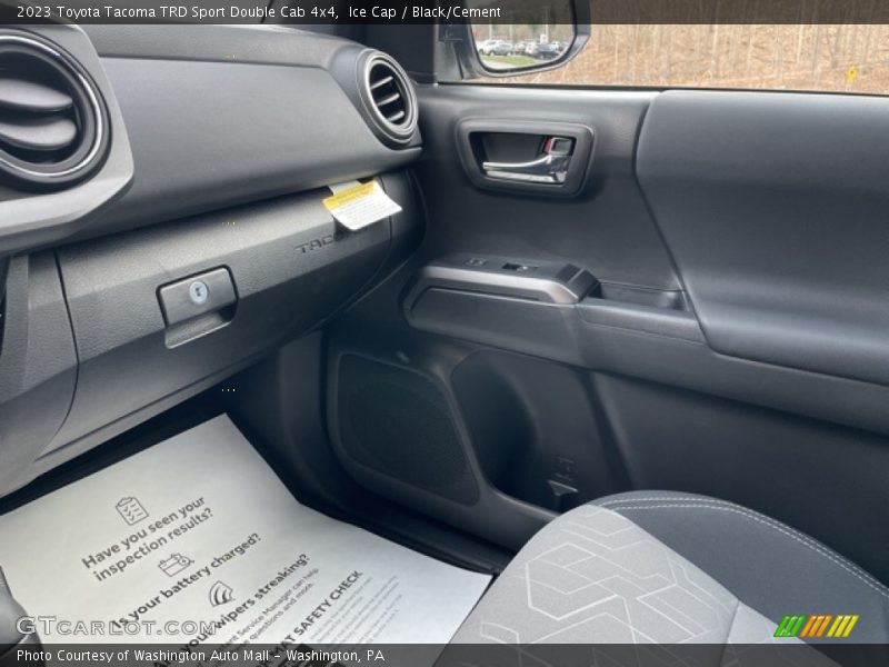 Ice Cap / Black/Cement 2023 Toyota Tacoma TRD Sport Double Cab 4x4