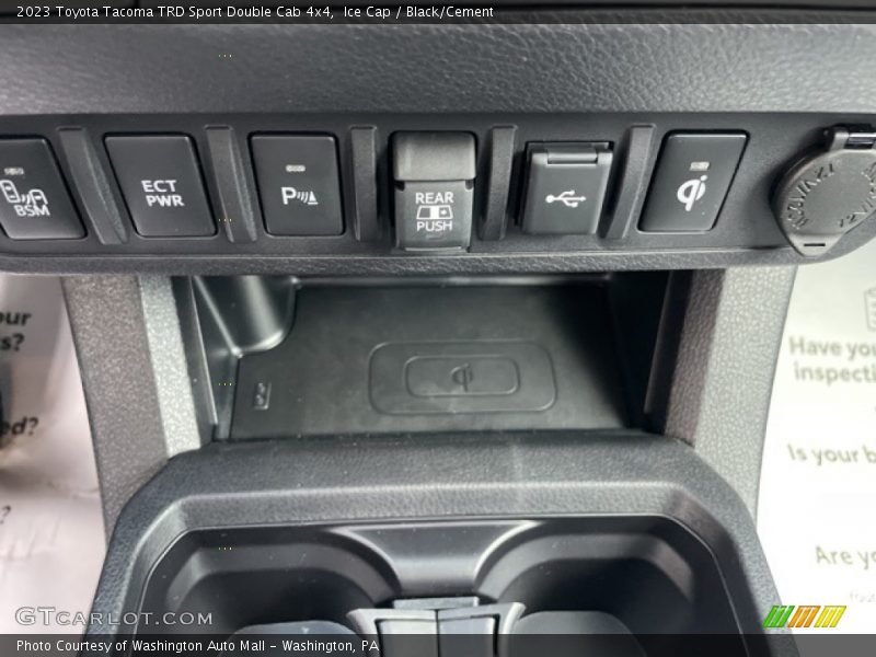 Ice Cap / Black/Cement 2023 Toyota Tacoma TRD Sport Double Cab 4x4