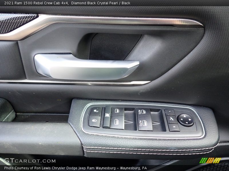 Door Panel of 2021 1500 Rebel Crew Cab 4x4