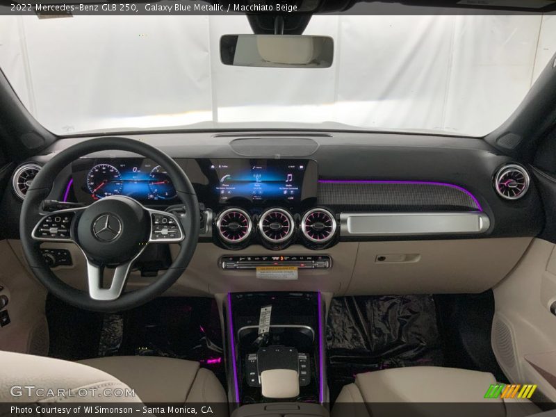 Galaxy Blue Metallic / Macchiato Beige 2022 Mercedes-Benz GLB 250