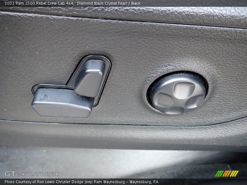 Diamond Black Crystal Pearl / Black 2021 Ram 1500 Rebel Crew Cab 4x4