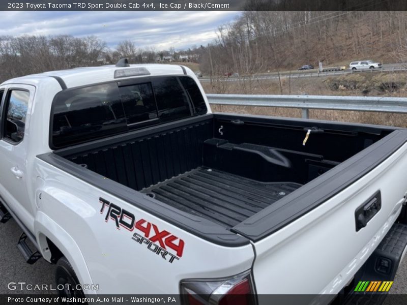 Ice Cap / Black/Cement 2023 Toyota Tacoma TRD Sport Double Cab 4x4