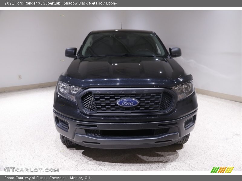 Shadow Black Metallic / Ebony 2021 Ford Ranger XL SuperCab