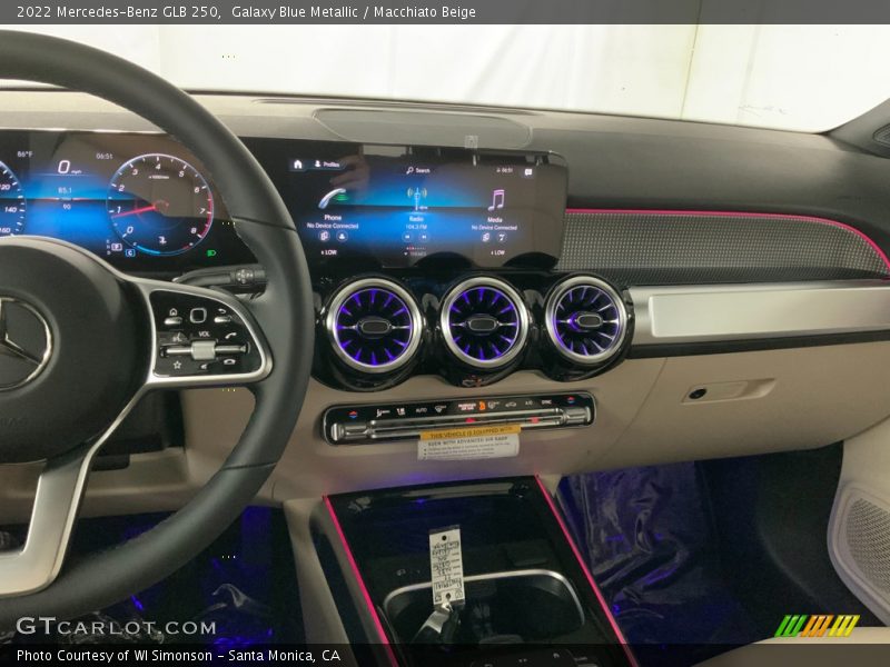 Galaxy Blue Metallic / Macchiato Beige 2022 Mercedes-Benz GLB 250