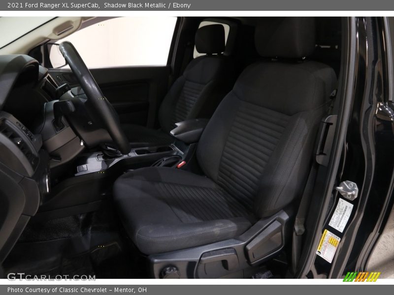 Shadow Black Metallic / Ebony 2021 Ford Ranger XL SuperCab