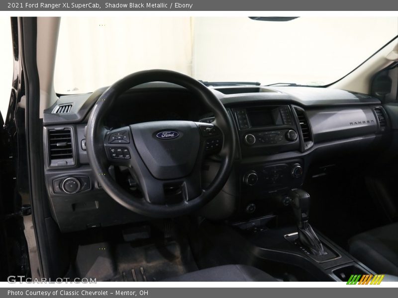 Dashboard of 2021 Ranger XL SuperCab