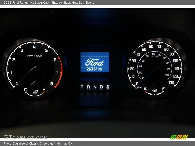  2021 Ranger XL SuperCab XL SuperCab Gauges