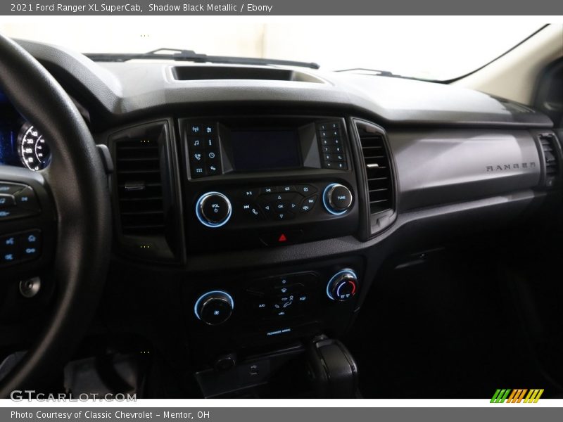 Controls of 2021 Ranger XL SuperCab