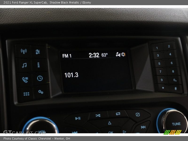 Shadow Black Metallic / Ebony 2021 Ford Ranger XL SuperCab