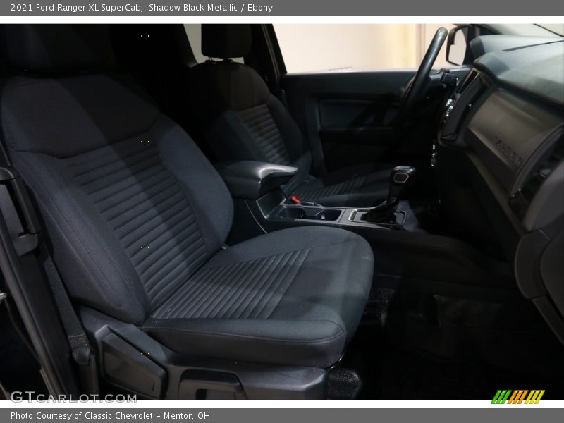 Front Seat of 2021 Ranger XL SuperCab