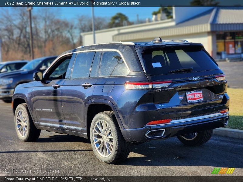Midnight Sky / Global Black 2022 Jeep Grand Cherokee Summit 4XE Hybrid