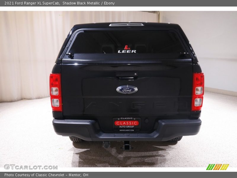 Shadow Black Metallic / Ebony 2021 Ford Ranger XL SuperCab