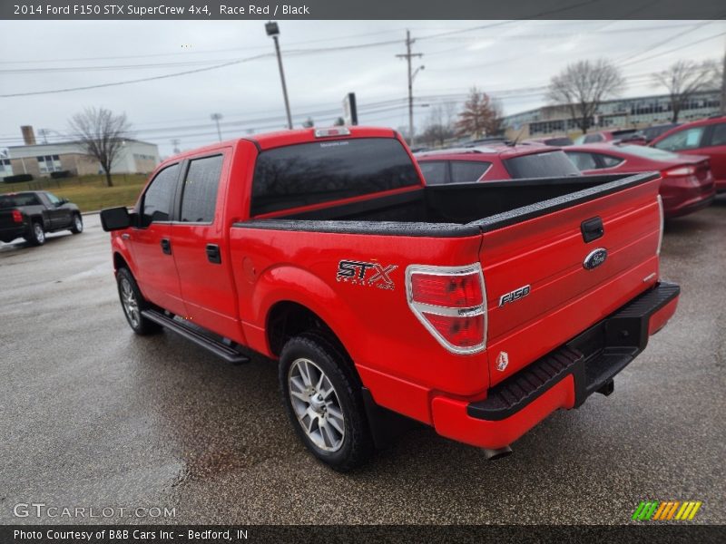 Race Red / Black 2014 Ford F150 STX SuperCrew 4x4