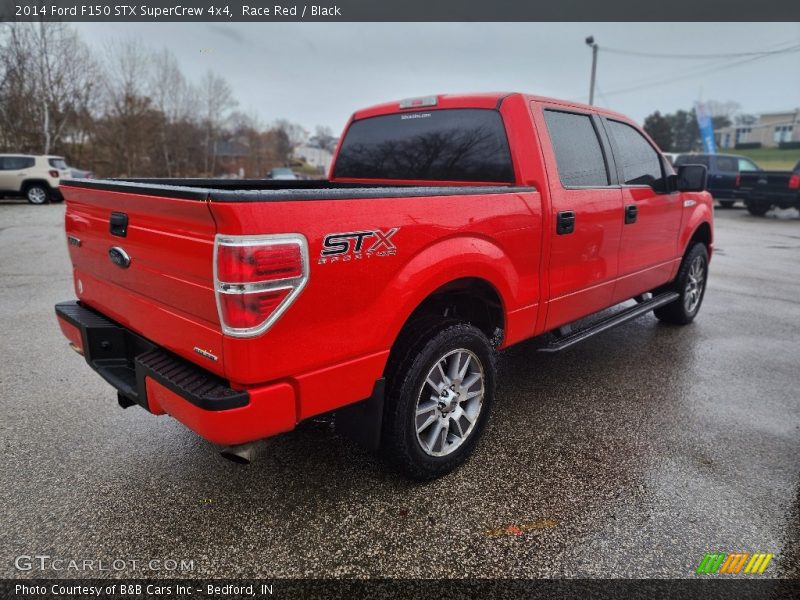 Race Red / Black 2014 Ford F150 STX SuperCrew 4x4