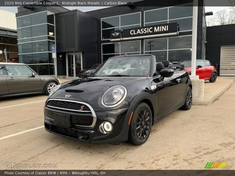 Midnight Black Metallic / Carbon Black 2020 Mini Convertible Cooper S