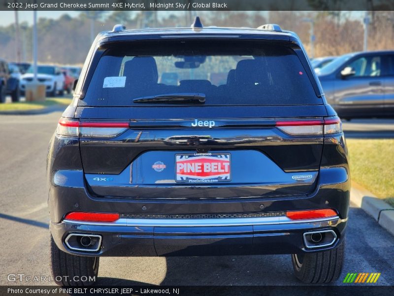 Midnight Sky / Global Black 2022 Jeep Grand Cherokee Summit 4XE Hybrid