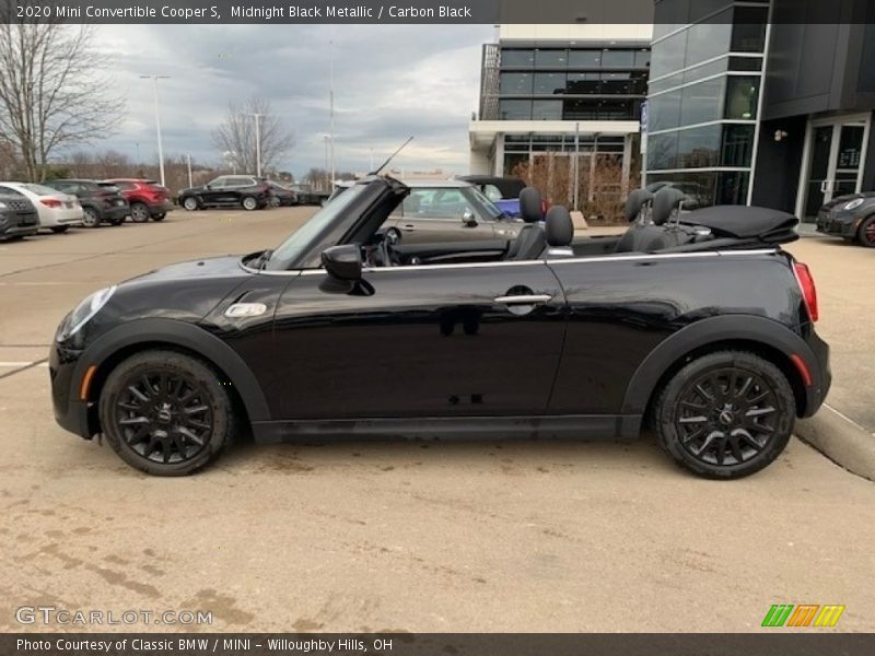  2020 Convertible Cooper S Midnight Black Metallic